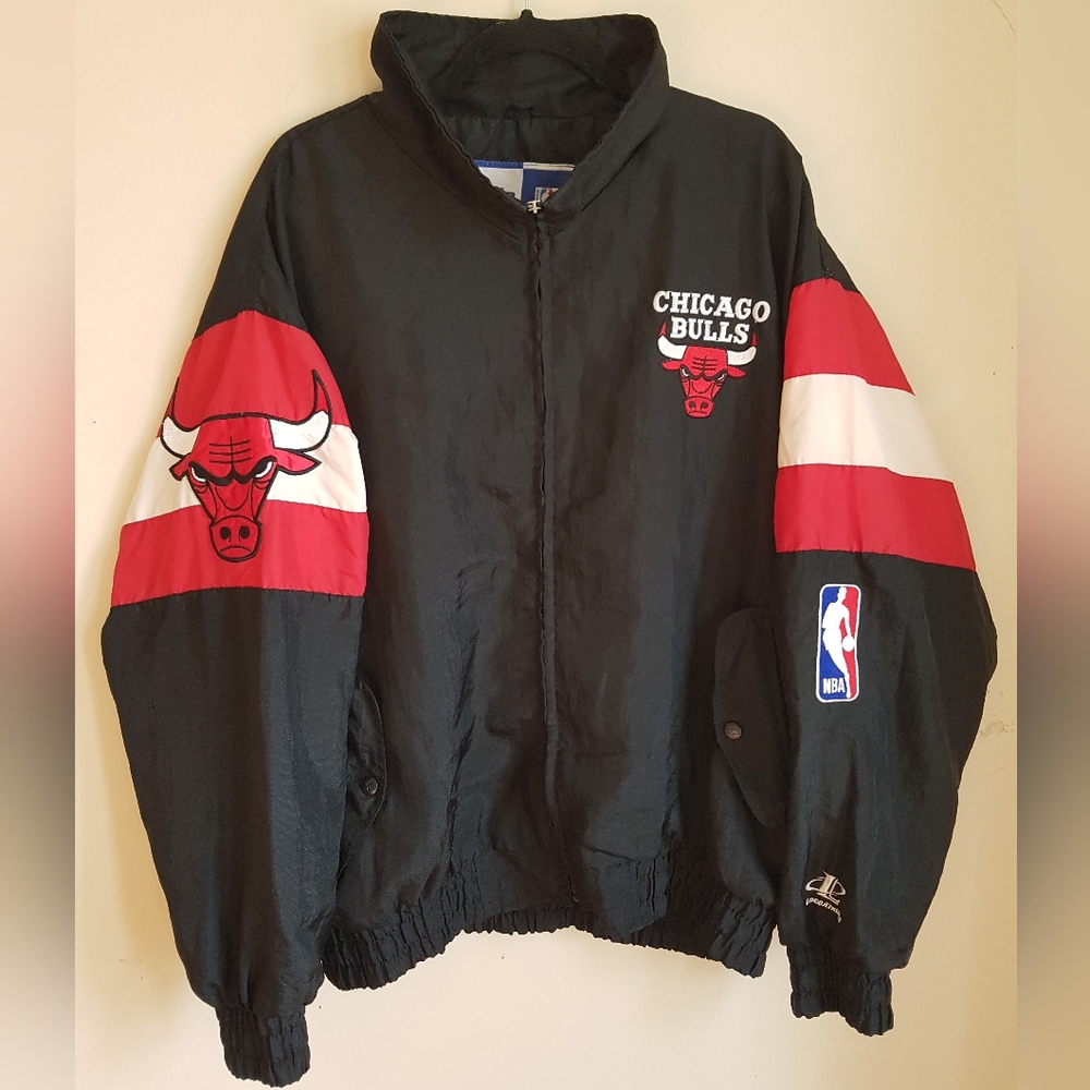 CHICAGO BULLS VINTAGE 90s LOGO ATHLETIC LIGHT JACKET